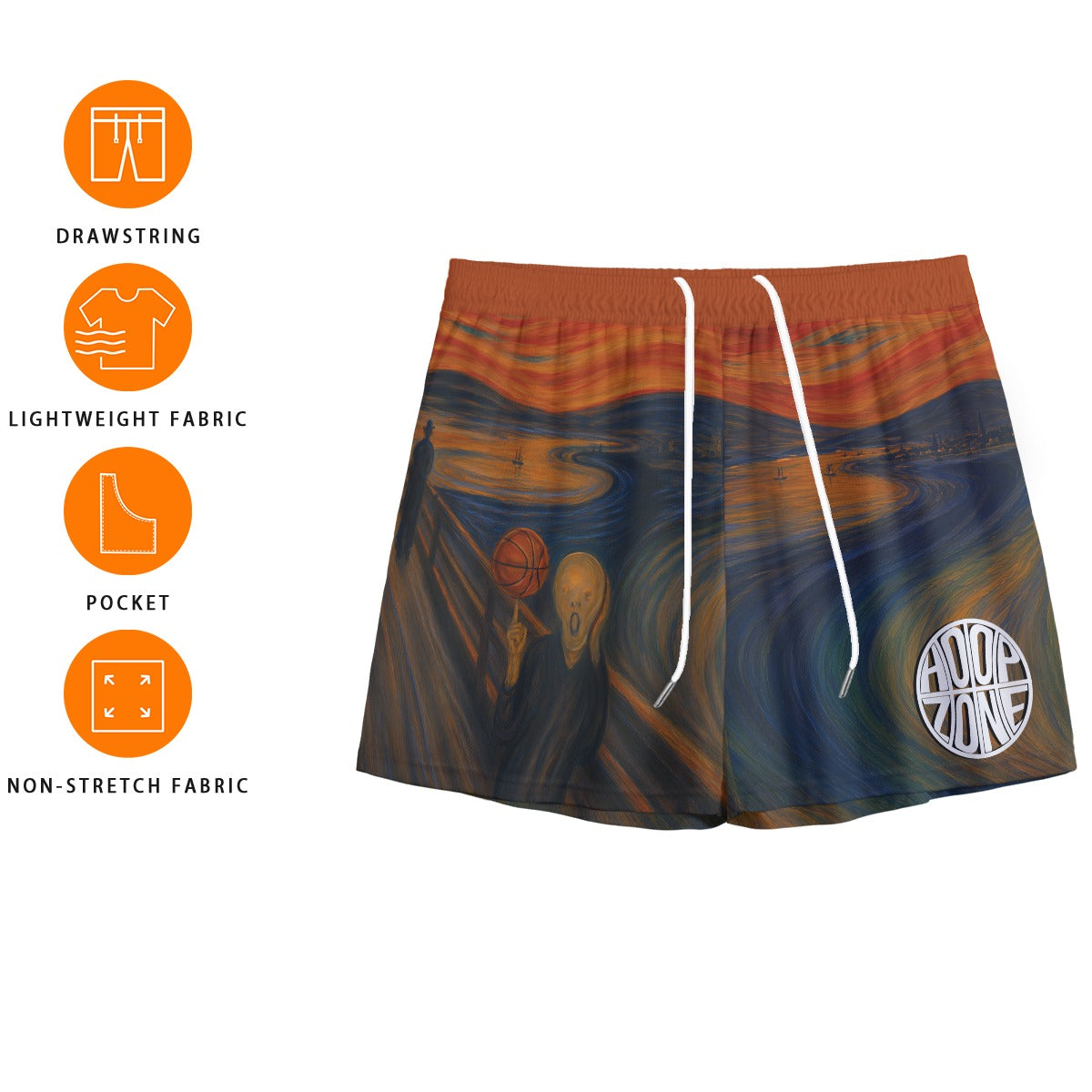Hoop Shorts - Scream