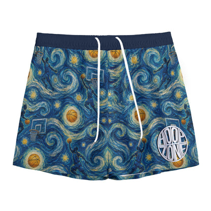 Hoop Shorts - Night Stars