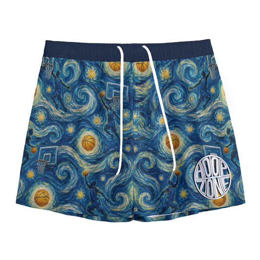 Hoop Shorts - Night Stars