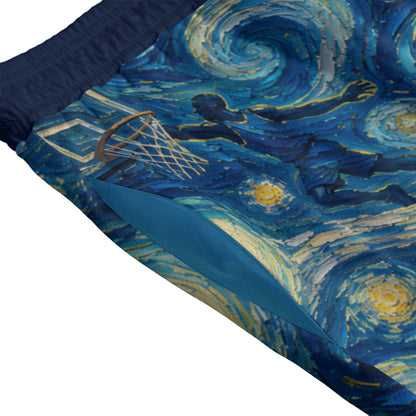 Hoop Shorts - Night Stars
